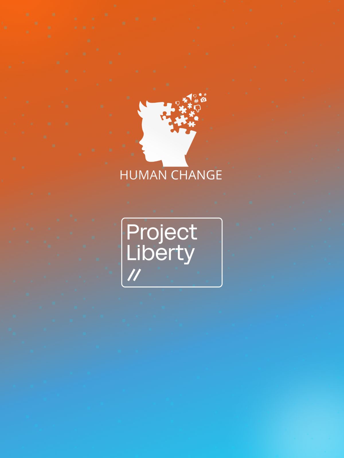 The logo from Future House Davos 2025, a joint project by the Human Change Foundation and Project Liberty