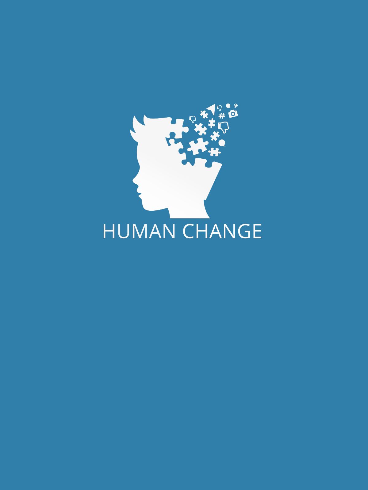 The logo for Human Change House, which launched in Davos during the World Economic Forum in 2024.